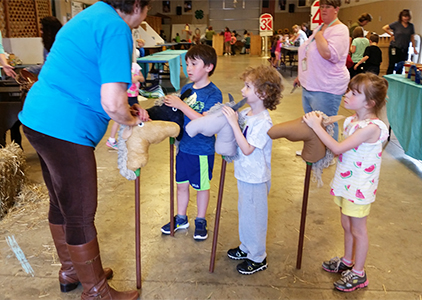 Children in an AG Learning Program