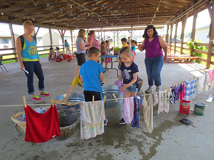 Children in an AG Learning Program