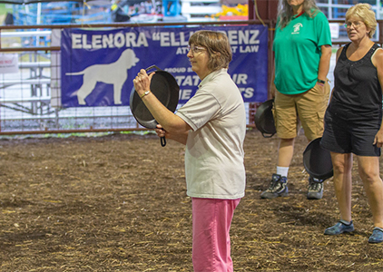 Skillet Throwing Competition