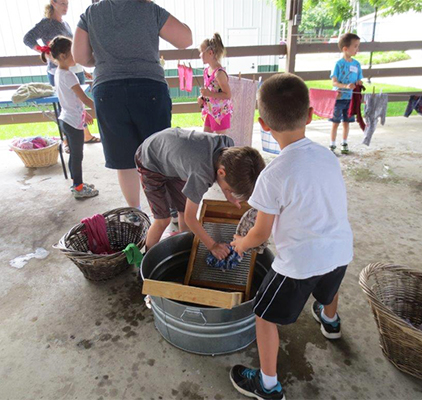 Children in an AG Learning Program